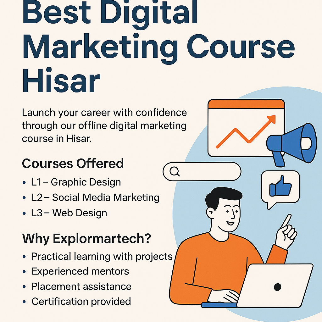 Best Digital Marketing Course Hisar
